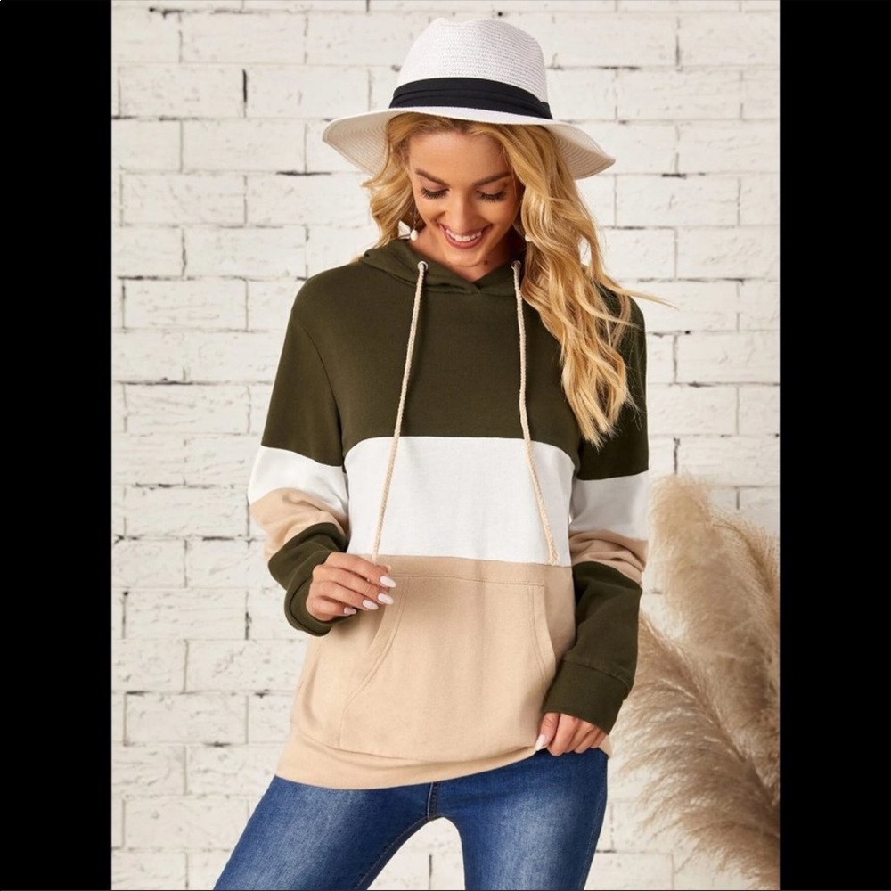 *NEW* Colorblock Hoodie Sweatshirt